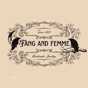 Fang and Femme jewelry shop!🩶🖤🪦